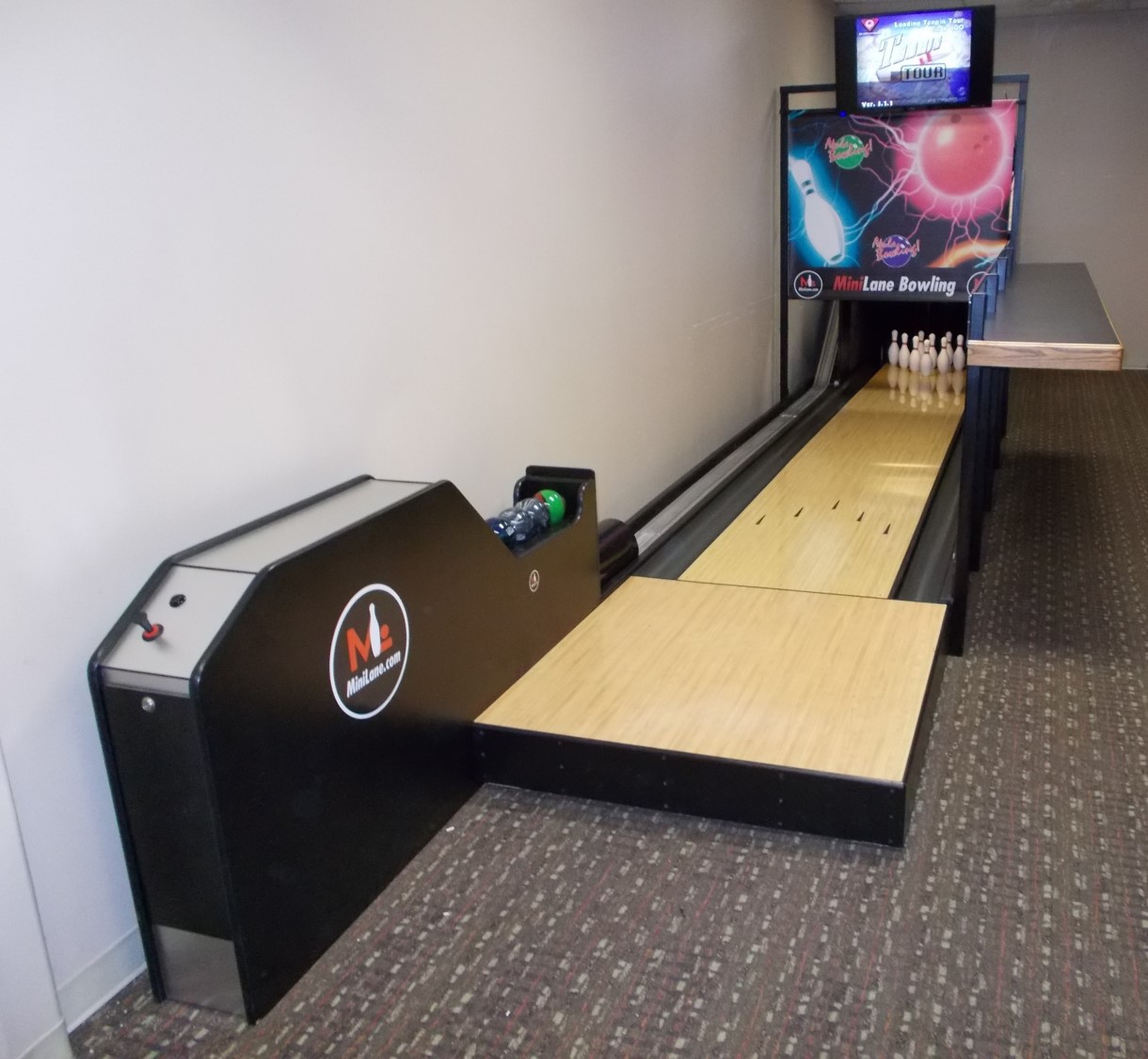Mini lane bowling the original mini bowling attraction