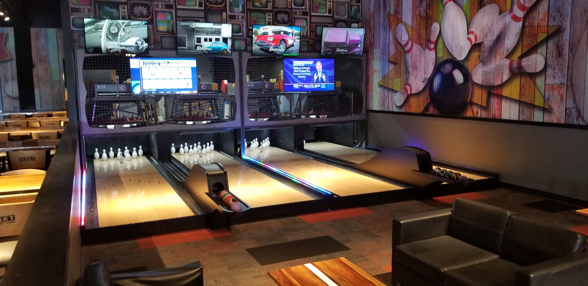 DuckPin Bowling Product Gallery. The "Original" ShortLane DuckPin Alley